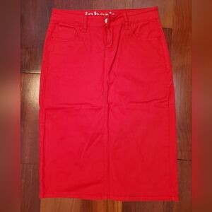 Inherit Red Skirt 26"